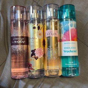 Perfumes from bath and body works